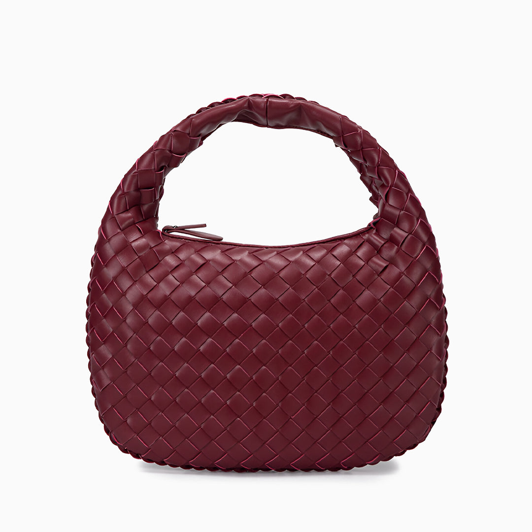 Olga Woven Shoulder Bag