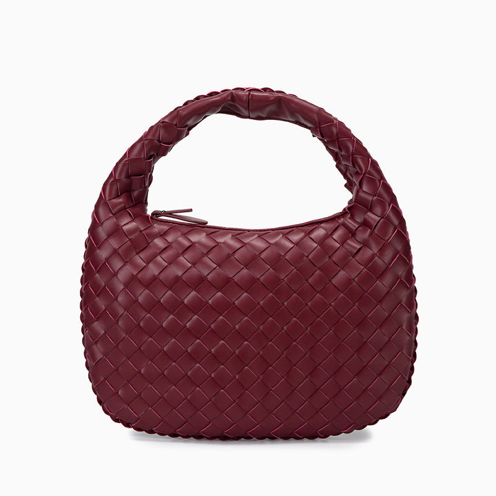 Olga Woven Shoulder Bag