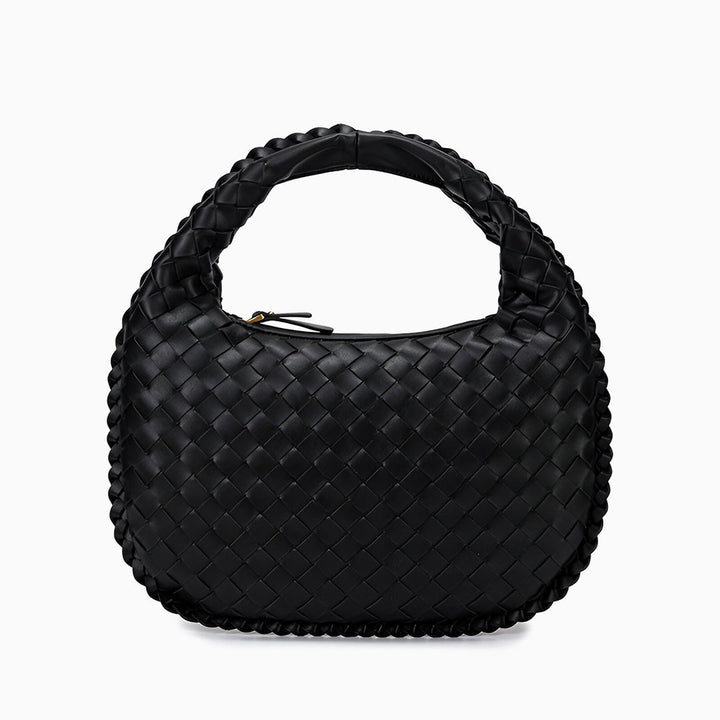 Olga Woven Shoulder Bag