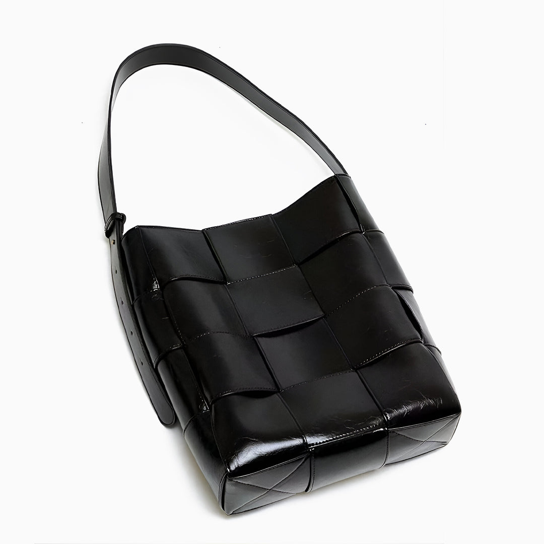 Natalie Woven Shoulder Bag