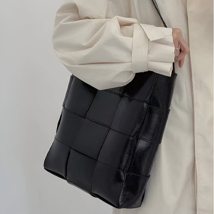Natalie Woven Shoulder Bag