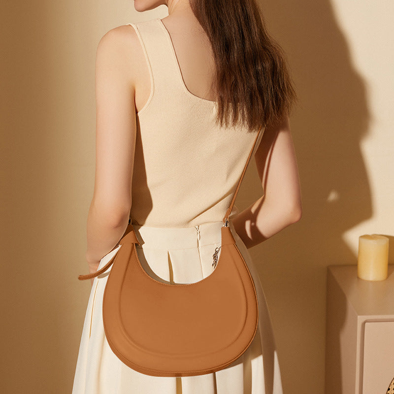 Dahlia Crescent Shoulder Bag