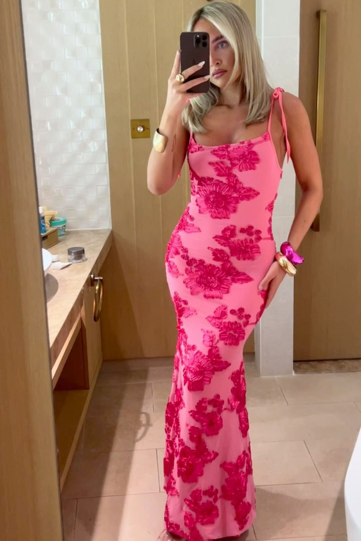 Noelia | Floral Strap Dress