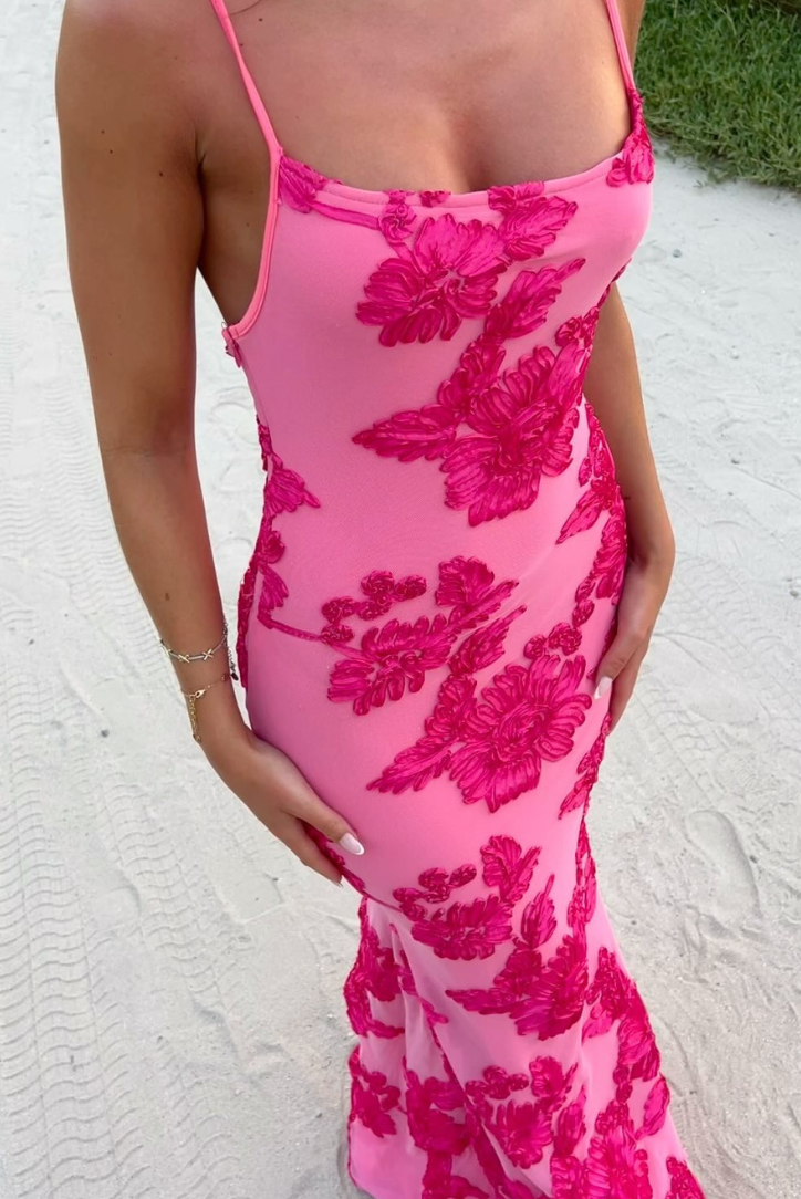 Noelia | Floral Strap Dress