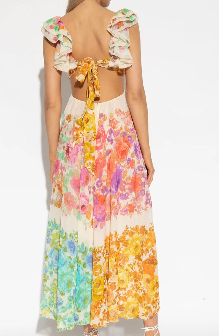 Maribelle - Summer Dress with Flower Print