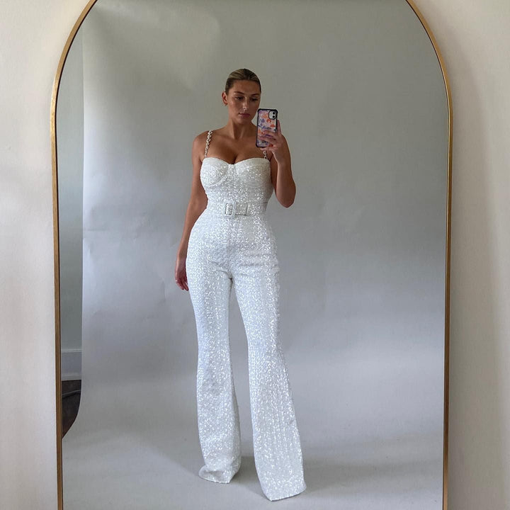 Viera – Shimmer Chic Jumpsuit