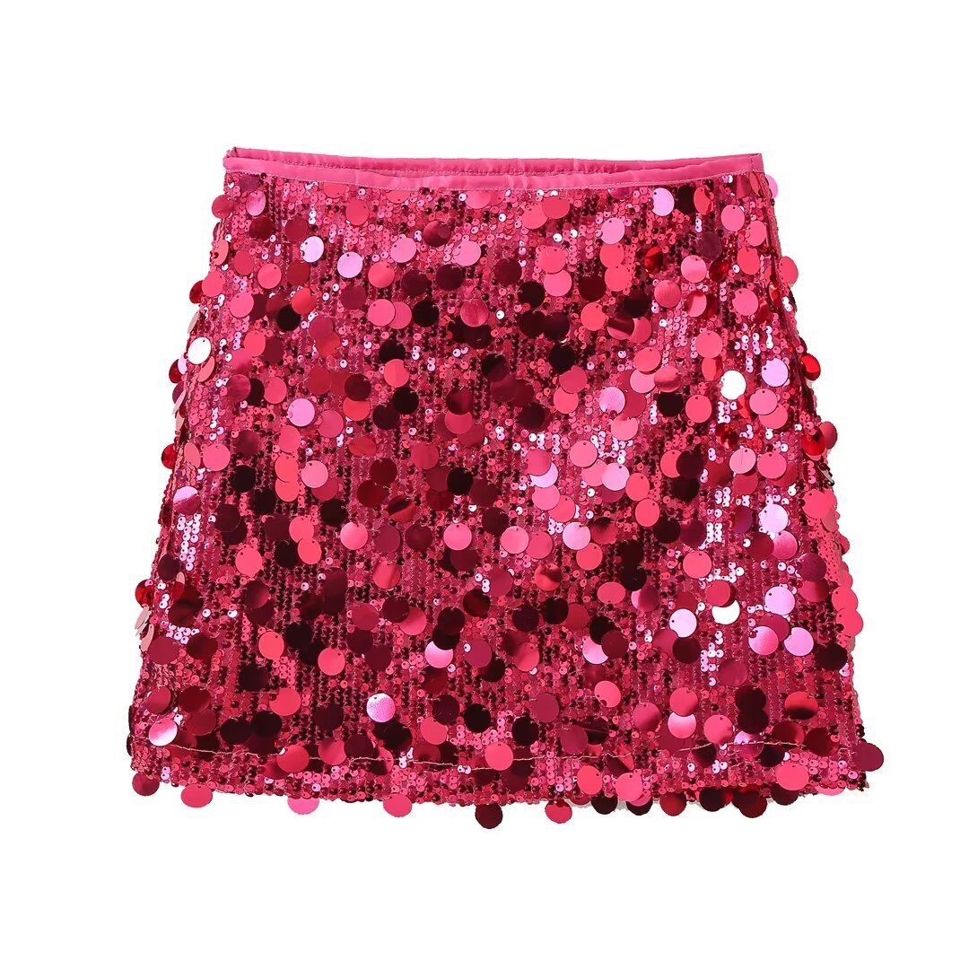 Lunette - Chic Sequins Skirt