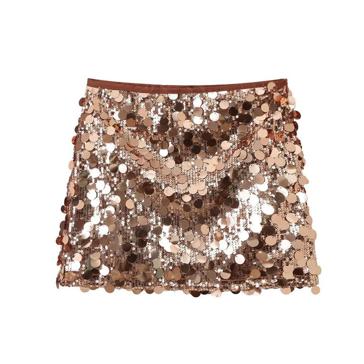 Lunette - Chic Sequins Skirt