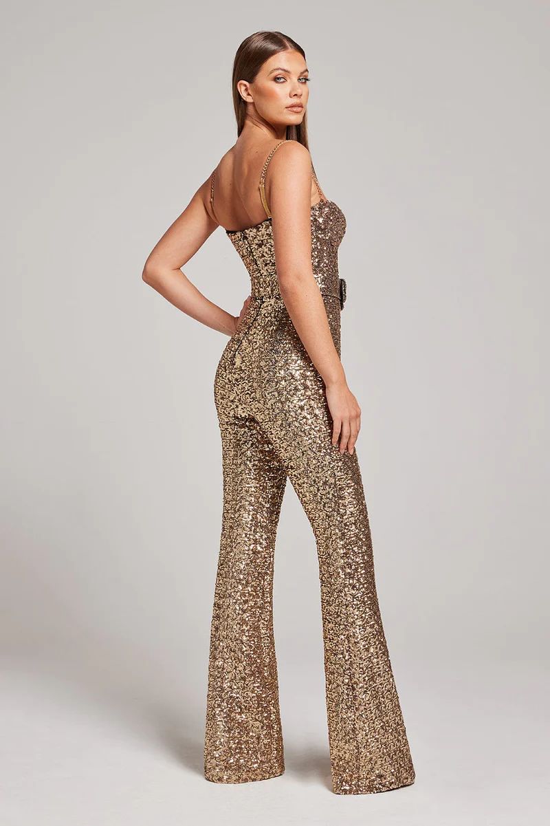 Viera – Shimmer Chic Jumpsuit