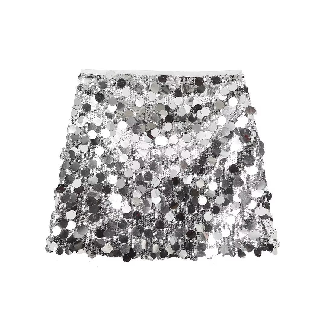 Lunette - Chic Sequins Skirt