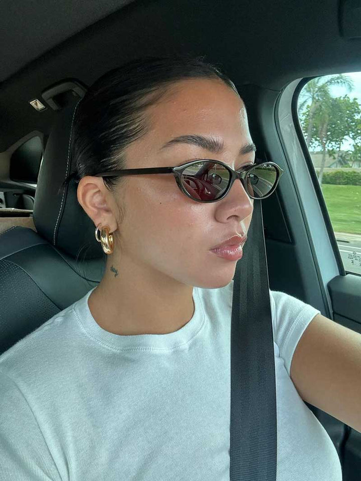 Clara Oval Sunglasses